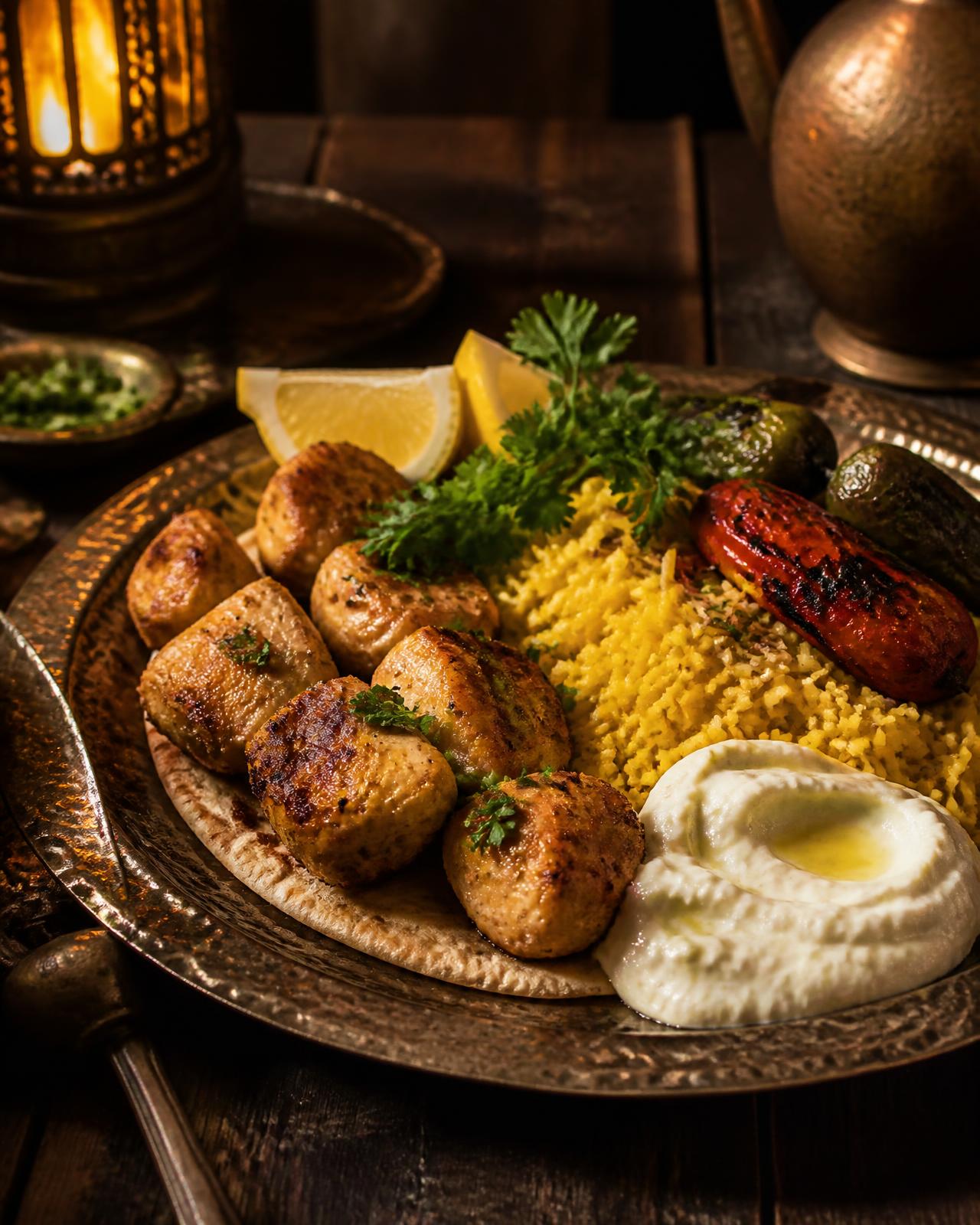 شيش طاووق فخارة