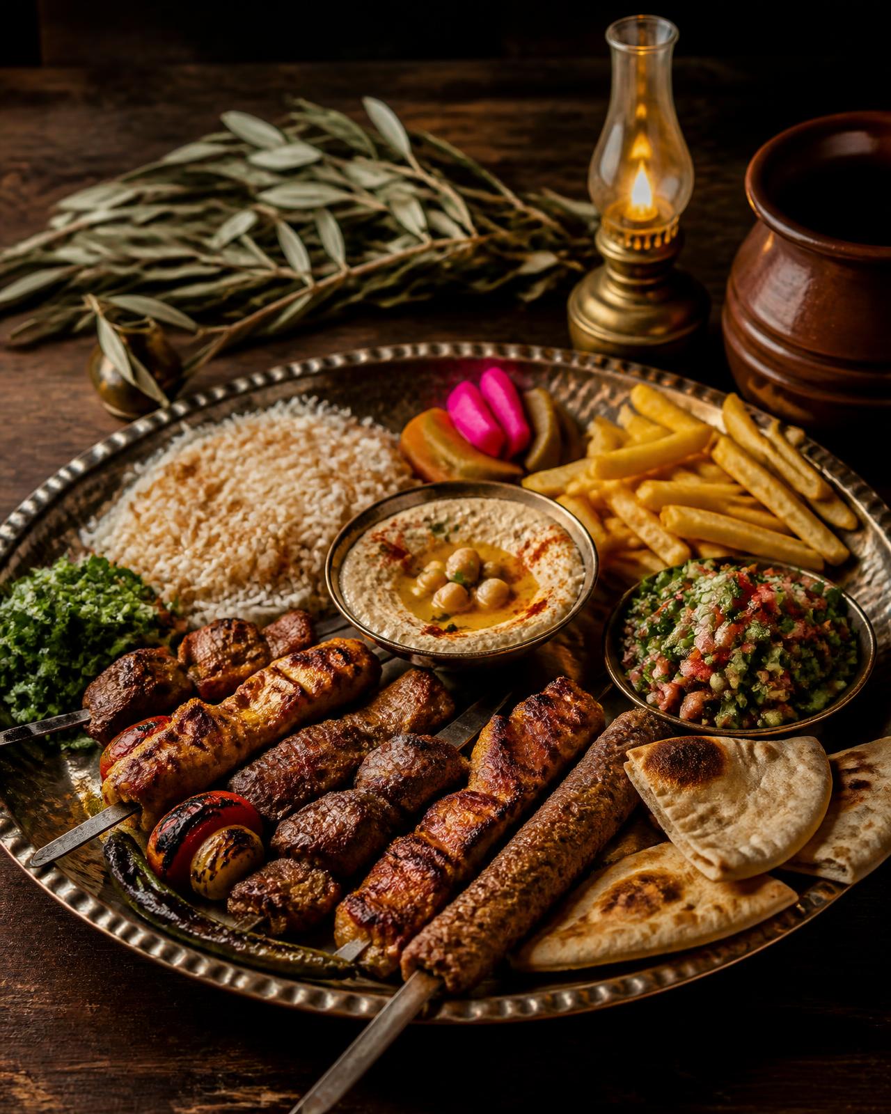 كومبو مشاوي مشكلة