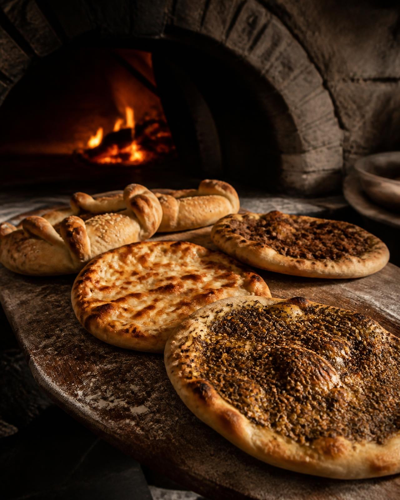 من الفرن
